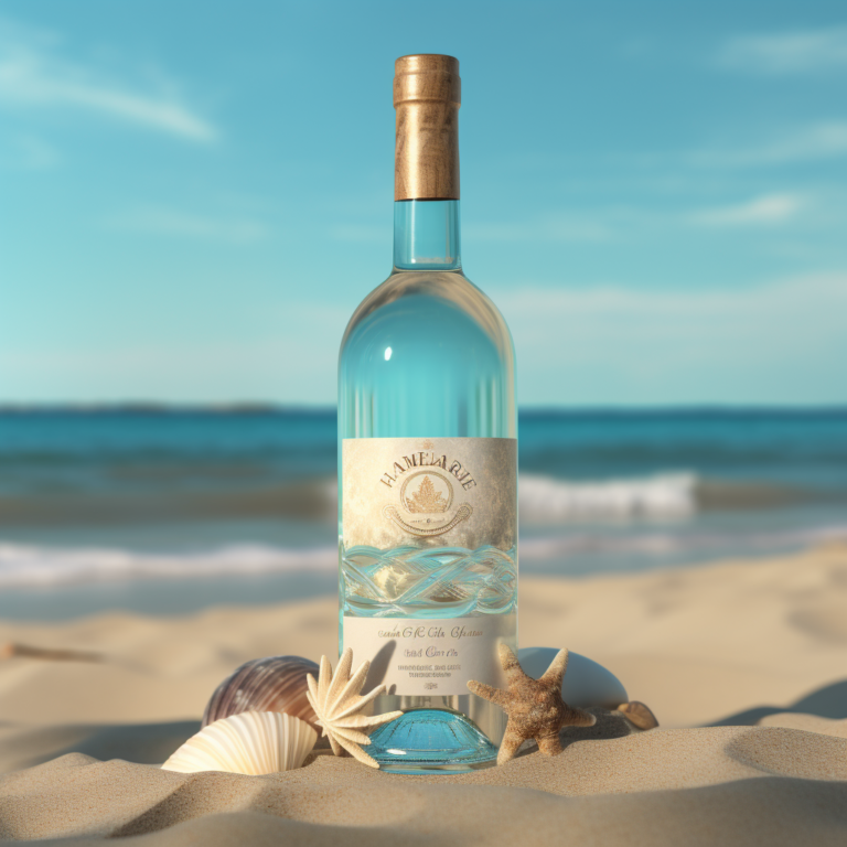 RC21_A_bottle_with_BEAUTIFUL_beach-themed_label_and_elegant_e37ebfb0-4f7d-45ea-87be-0f121e44aabb